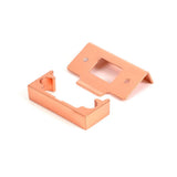 From The Anvil - Polished Bronze Rebate Kit for Tubular Mortice Latch | Sku. 51830 | Trade Door Handles.