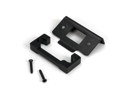 From The Anvil - Black Rebate Kit for Heavy Duty Latch | Sku. 51832 | Trade Door Handles.