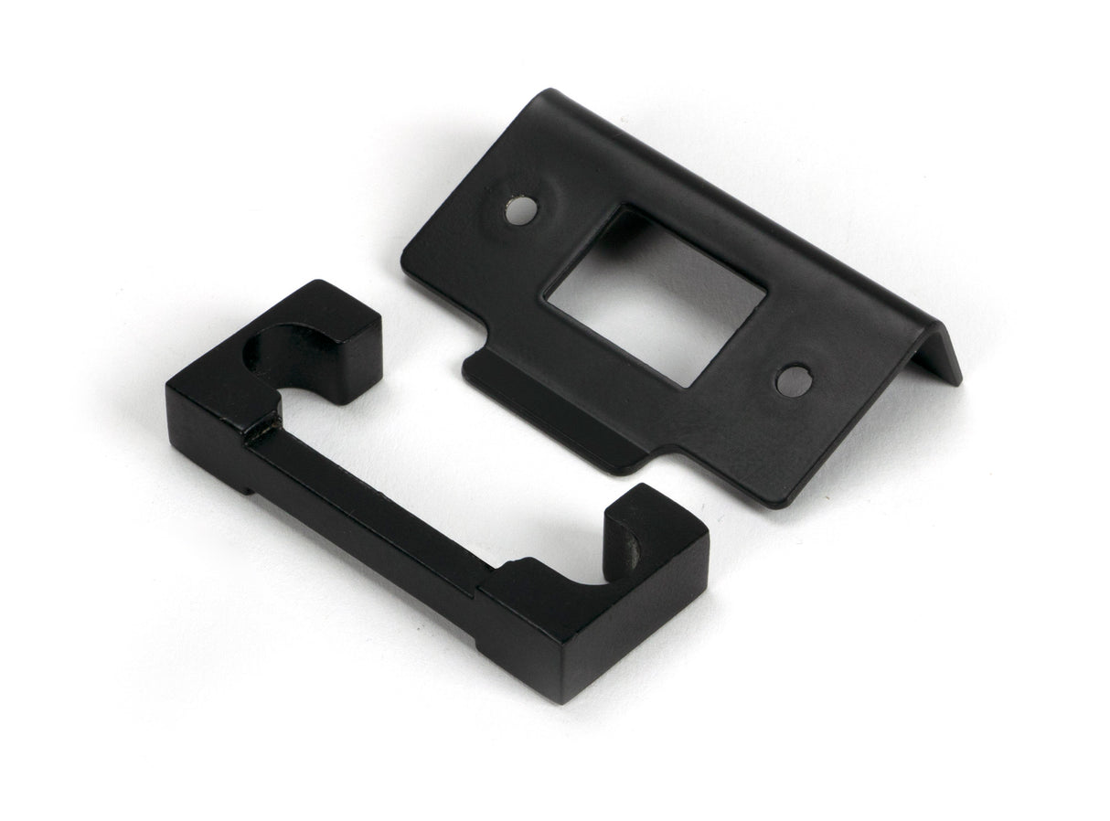 From The Anvil - Black Rebate Kit for Heavy Duty Latch | Sku. 51832 | Trade Door Handles.