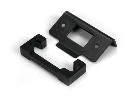 From The Anvil - Black Rebate Kit for Heavy Duty Latch | Sku. 51832 | Trade Door Handles.