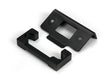 This is an image of From The Anvil - Black ½" Rebate Kit for Heavy Duty Latch available to order from Trade Door Handles in Kendal.