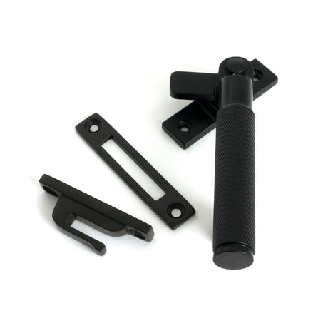From The Anvil - Matt Black Locking Brompton Fastener - RH | Sku. 51842 | Trade Door Handles.