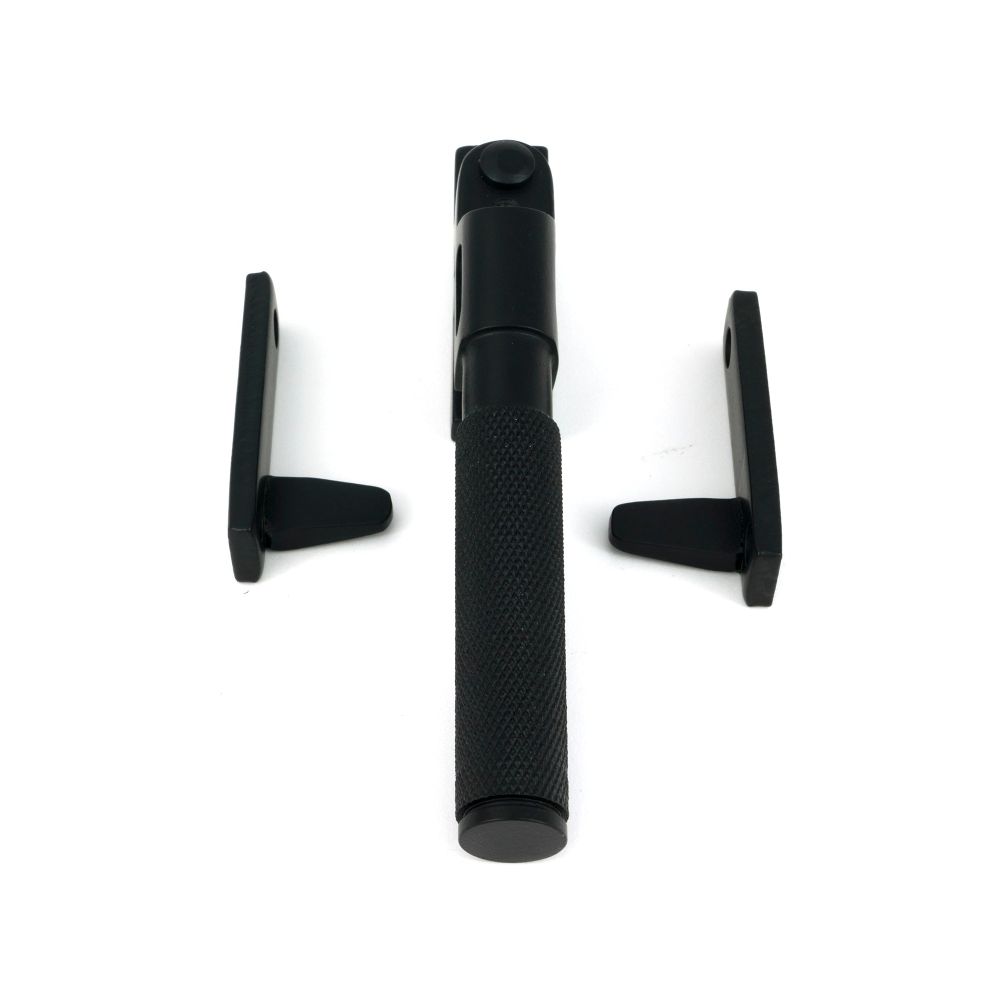 From The Anvil - Matt Black Night-Vent Locking Brompton Fastener | Sku. 51845 | Trade Door Handles.