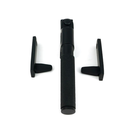 From The Anvil - Matt Black Night-Vent Locking Brompton Fastener | Sku. 51845 | Trade Door Handles.
