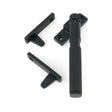 From The Anvil - Matt Black Night-Vent Locking Brompton Fastener | Sku. 51845 | Trade Door Handles.