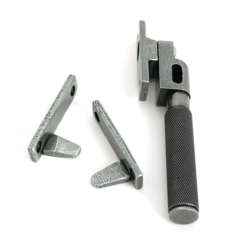 From The Anvil - Pewter Night-Vent Locking Brompton Fastener | Sku. 51846 | Trade Door Handles.