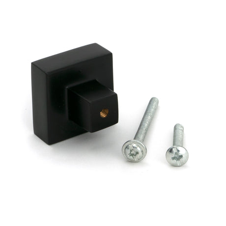 From The Anvil - Aged Bronze Albers Cabinet Knob - 30mm | Sku. 51854 | Trade Door Handles.