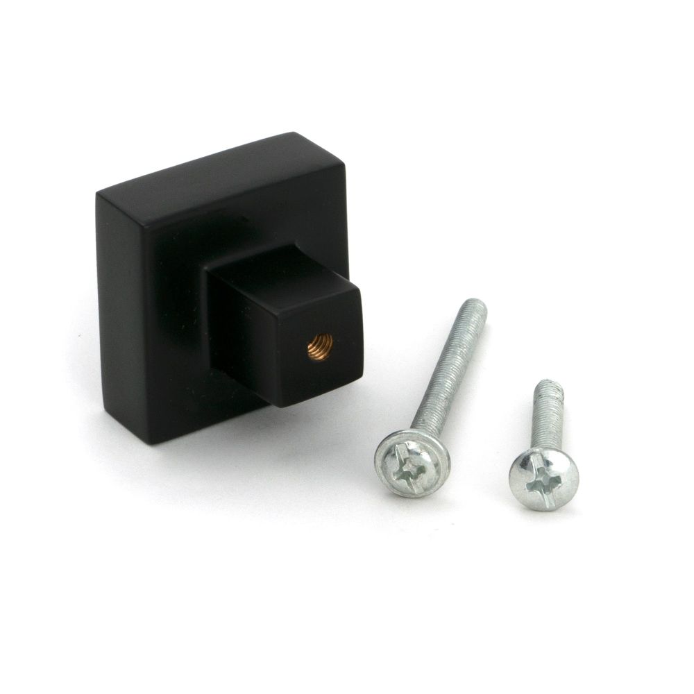 From The Anvil - Aged Bronze Albers Cabinet Knob - 30mm | Sku. 51854 | Trade Door Handles.