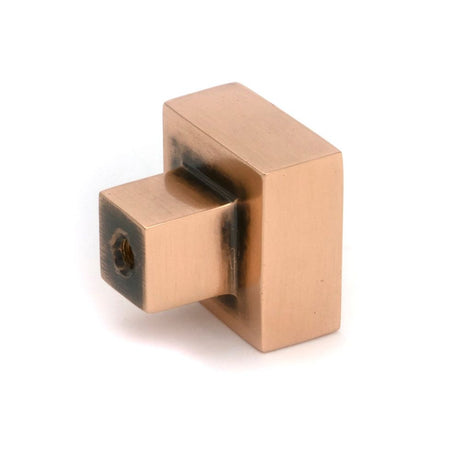 From The Anvil - Polished Bronze Albers Cabinet Knob - 25mm | Sku. 51860 | Trade Door Handles.