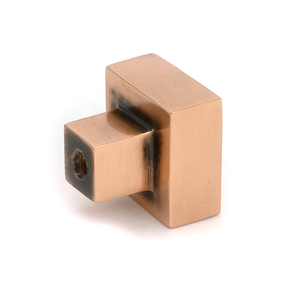 From The Anvil - Polished Bronze Albers Cabinet Knob - 25mm