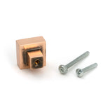 From The Anvil - Polished Bronze Albers Cabinet Knob - 25mm | Sku. 51860 | Trade Door Handles.