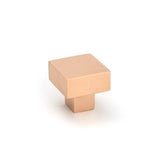 From The Anvil - Polished Bronze Albers Cabinet Knob - 25mm | Sku. 51860 | Trade Door Handles.