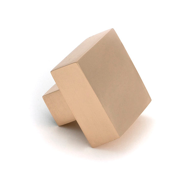 From The Anvil - Polished Bronze Albers Cabinet Knob - 30mm