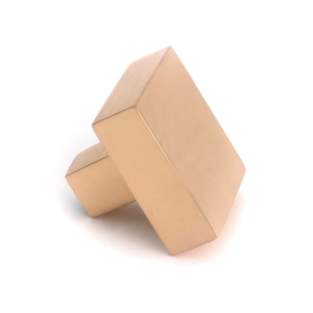 From The Anvil - Polished Bronze Albers Cabinet Knob - 35mm | Sku. 51862 | Trade Door Handles.