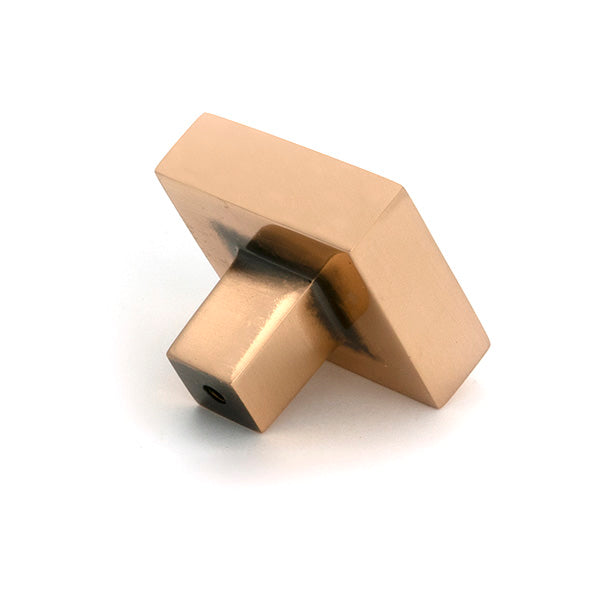 From The Anvil - Polished Bronze Albers Cabinet Knob - 35mm