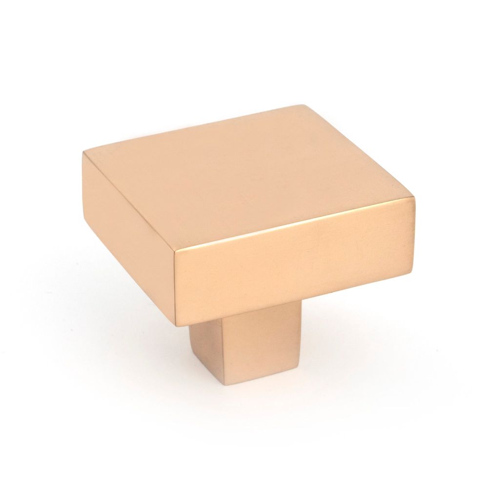 From The Anvil - Polished Bronze Albers Cabinet Knob - 35mm | Sku. 51862 | Trade Door Handles.