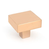 From The Anvil - Polished Bronze Albers Cabinet Knob - 35mm | Sku. 51862 | Trade Door Handles.