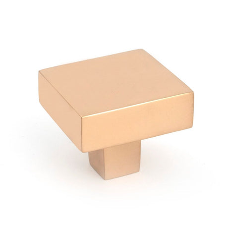 From The Anvil - Polished Bronze Albers Cabinet Knob - 35mm | Sku. 51862 | Trade Door Handles.