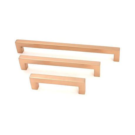 From The Anvil - Polished Bronze Albers Pull Handle - Small | Sku. 51864 | Trade Door Handles.