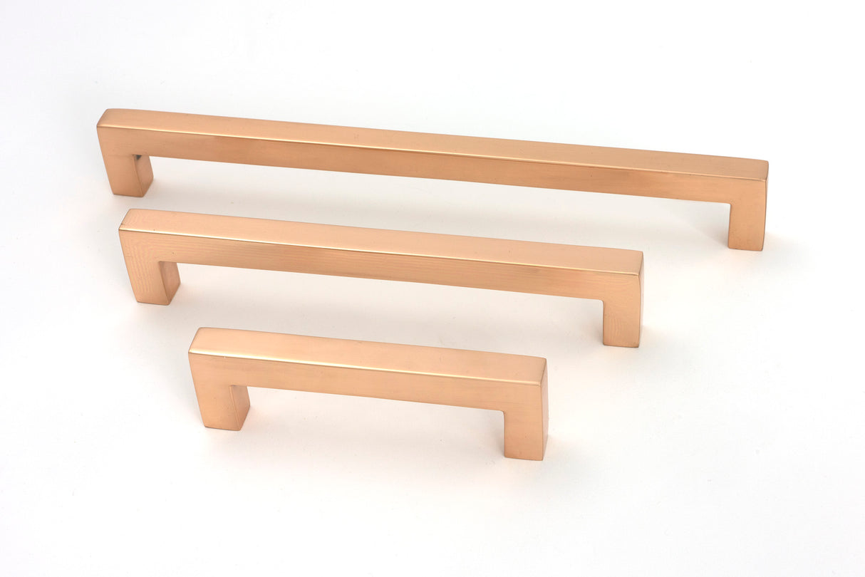 From The Anvil - Polished Bronze Albers Pull Handle - Large | Sku. 51866 | Trade Door Handles.