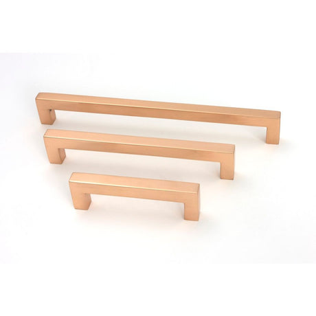 From The Anvil - Polished Bronze Albers Pull Handle - Large | Sku. 51866 | Trade Door Handles.