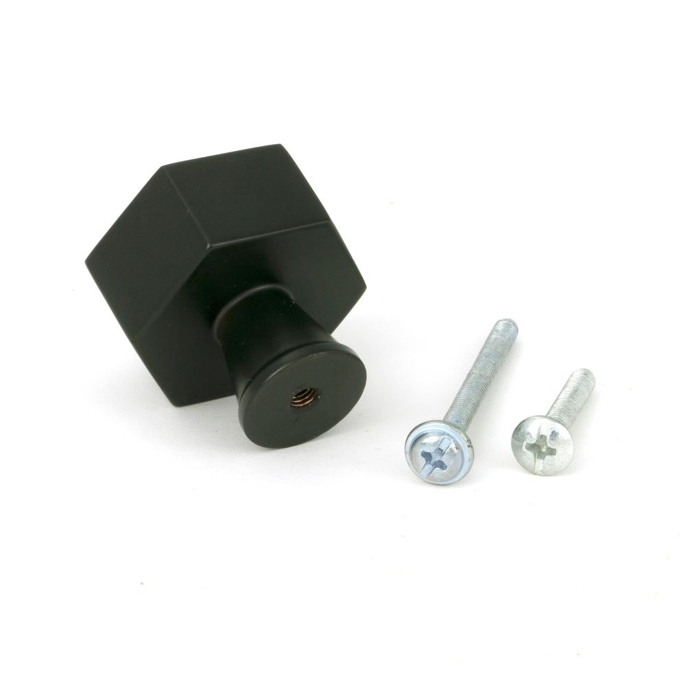 From The Anvil - Aged Bronze Kahlo Cabinet Knob - 38mm | Sku. 51869 | Trade Door Handles.