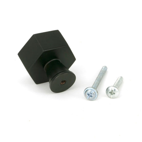 From The Anvil - Aged Bronze Kahlo Cabinet Knob - 38mm | Sku. 51869 | Trade Door Handles.