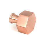 From The Anvil - Polished Bronze Kahlo Cabinet Knob - 25mm