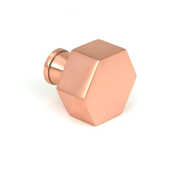 From The Anvil - Polished Bronze Kahlo Cabinet Knob - 32mm