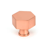 This is an image of From The Anvil - Polished Bronze Kahlo Cabinet Knob - 32mm available to order from Trade Door Handles in Kendal.