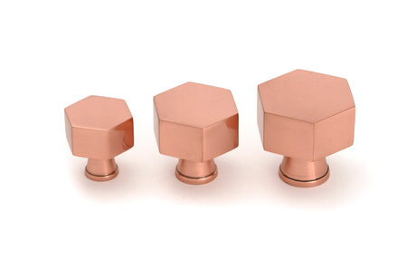 From The Anvil - Polished Bronze Kahlo Cabinet Knob - 38mm | Sku. 51876 | Trade Door Handles.