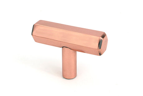 This is an image of From The Anvil - Polished Bronze Kahlo T-Bar available to order from Trade Door Handles in Kendal.