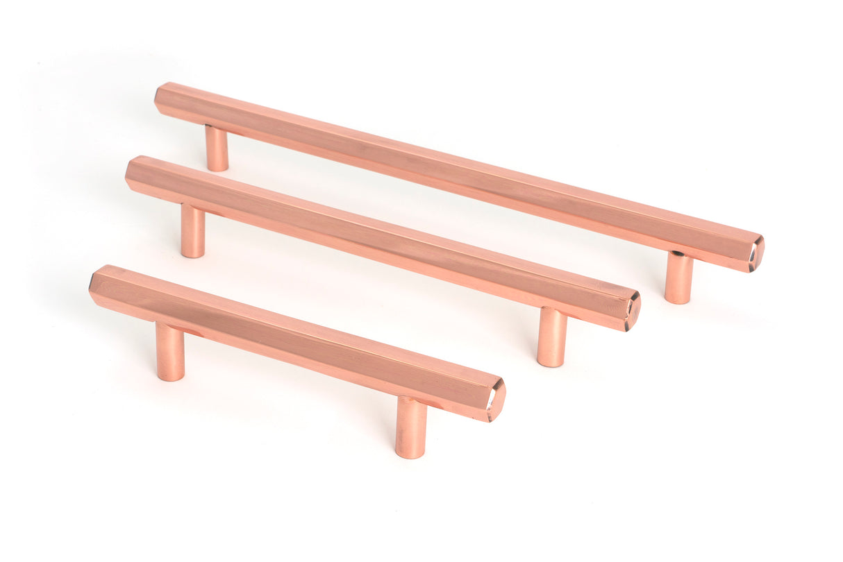 From The Anvil - Polished Bronze Kahlo Pull Handle - Small | Sku. 51878 | Trade Door Handles.