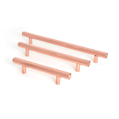 From The Anvil - Polished Bronze Kahlo Pull Handle - Medium | Sku. 51879 | Trade Door Handles.