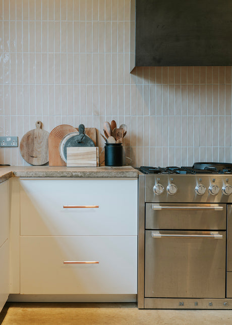 From The Anvil - Polished Bronze Kahlo Pull Handle - Medium | Sku. 51879 | Trade Door Handles.