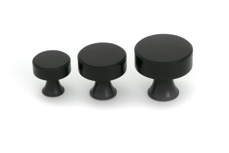 From The Anvil - Aged Bronze Scully Cabinet Knob - 25mm | Sku. 51881 | Trade Door Handles.