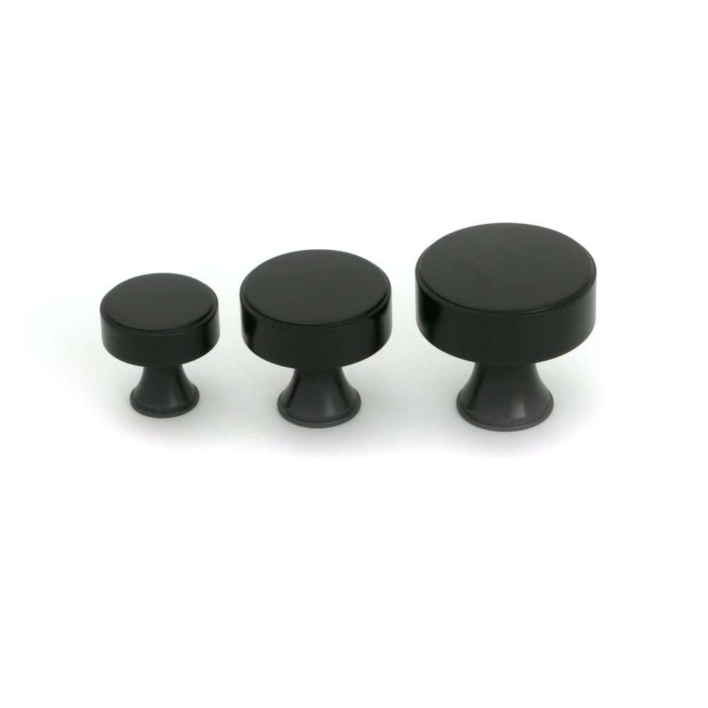 From The Anvil - Aged Bronze Scully Cabinet Knob - 25mm | Sku. 51881 | Trade Door Handles.