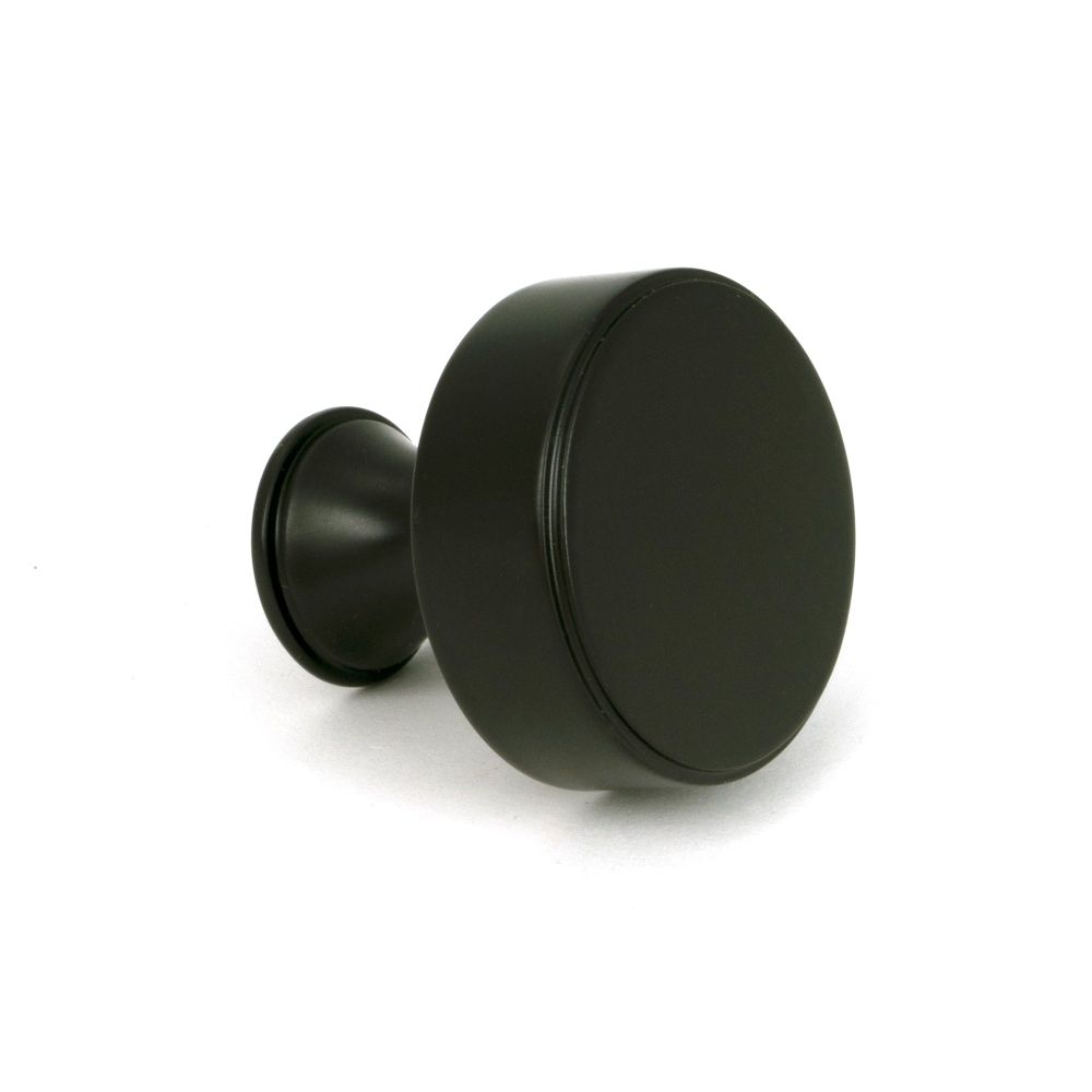 From The Anvil - Aged Bronze Scully Cabinet Knob - 32mm | Sku. 51882 | Trade Door Handles.