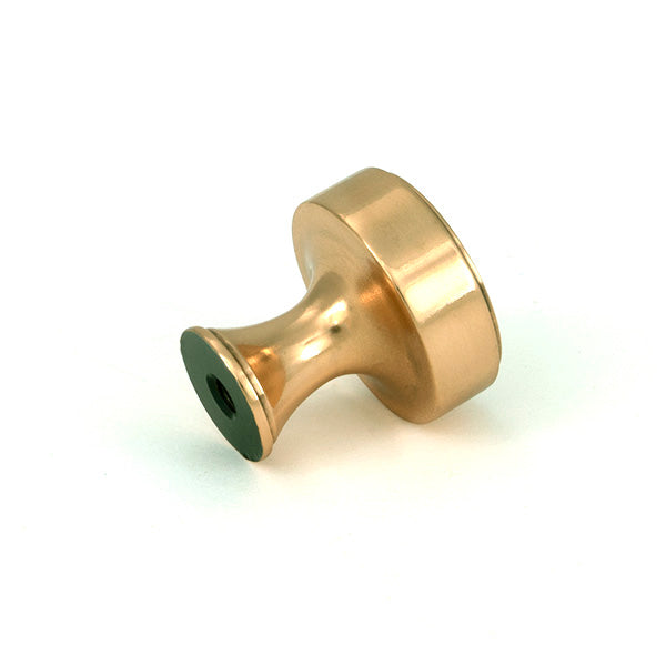 From The Anvil - Polished Bronze Scully Cabinet Knob - 25mm