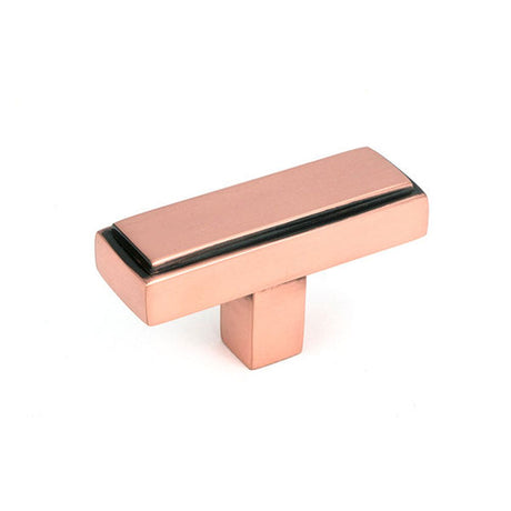 From The Anvil - Polished Bronze Scully T-Bar | Sku. 51891 | Trade Door Handles.