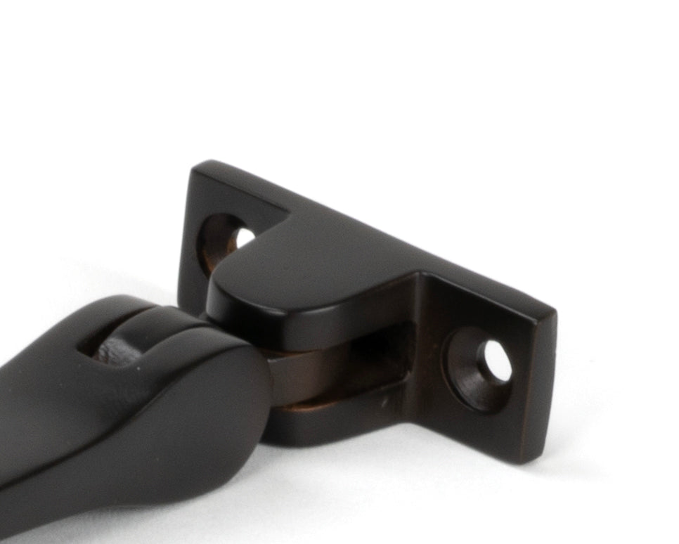 From The Anvil - Aged Bronze Art Deco 8" Stay | Sku. 51899 | Trade Door Handles.