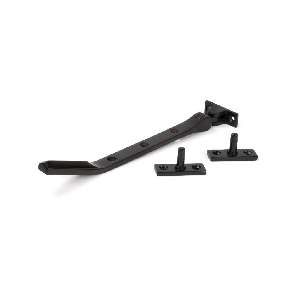 From The Anvil - Aged Bronze Art Deco 8" Stay | Sku. 51899 | Trade Door Handles.