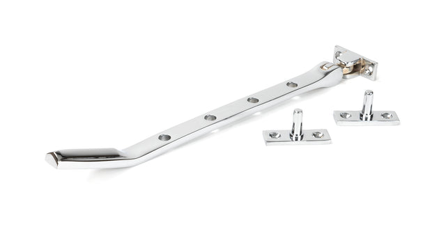 From The Anvil - Polished Chrome Art Deco 10" Stay | Sku. 51904 | Trade Door Handles.