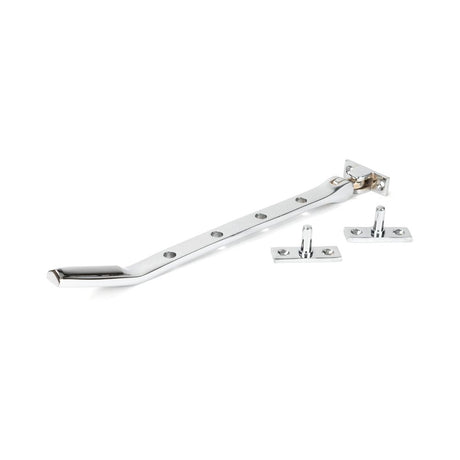 From The Anvil - Polished Chrome Art Deco 10" Stay | Sku. 51904 | Trade Door Handles.