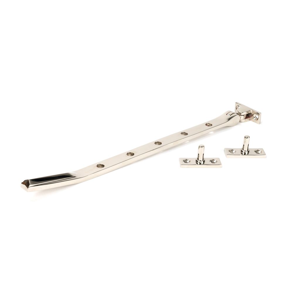 From The Anvil - Polished Nickel Art Deco 12" Stay | Sku. 51909 | Trade Door Handles.