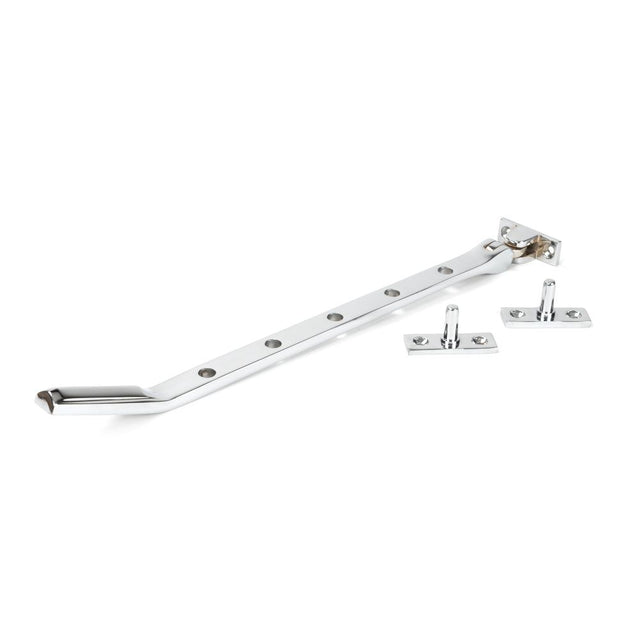 From The Anvil - Polished Chrome Art Deco 12" Stay | Sku. 51910 | Trade Door Handles.