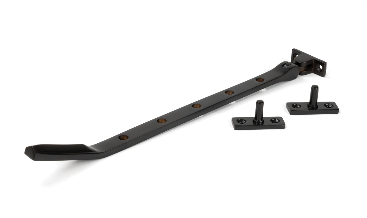 From The Anvil - Aged Bronze Art Deco 12" Stay | Sku. 51911 | Trade Door Handles.