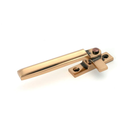 From The Anvil - Polished Bronze Locking Art Deco Fastener - LH | Sku. 51918 | Trade Door Handles.