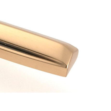 From The Anvil - Polished Bronze Locking Art Deco Fastener - LH | Sku. 51918 | Trade Door Handles.