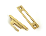 From The Anvil - Polished Brass Locking Art Deco Fastener - RH | Sku. 51919 | Trade Door Handles.